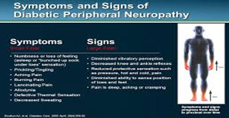diabetic neuropathy symptoms and treatment