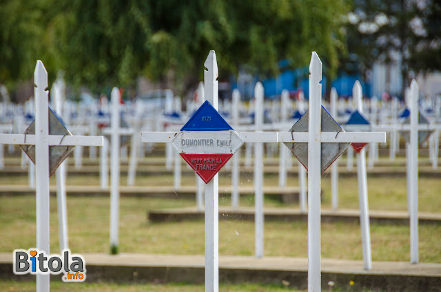 French military cemetery in Bitola