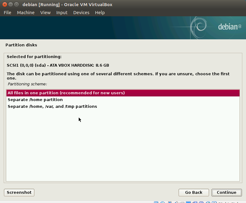 All files in partition All files in partition