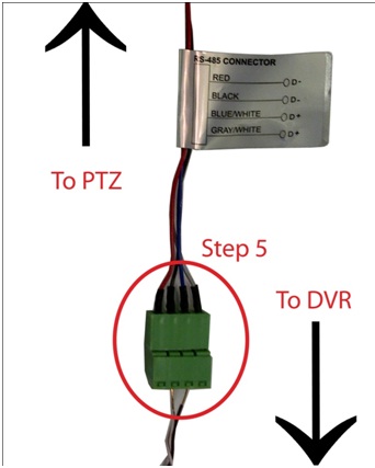 PTZ Camera wiring and setup with DVR (no controller) ~ Computer Tricks