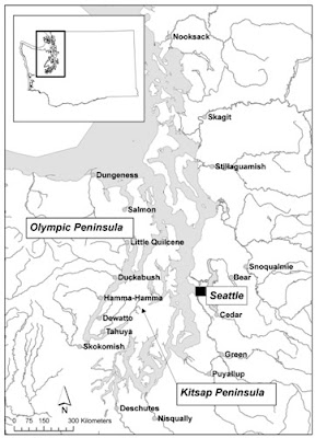 Trap locations within Puget Sound (Mike Hayes, USGS)