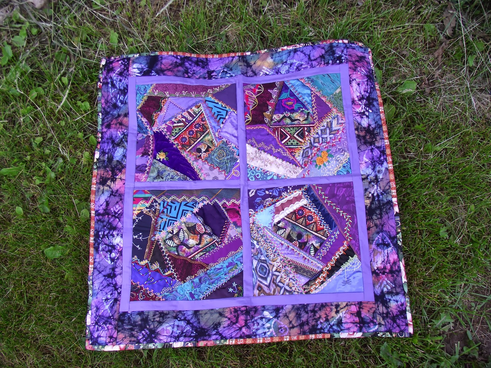 Good Earth Quilting Crazy Quilted Embellishment