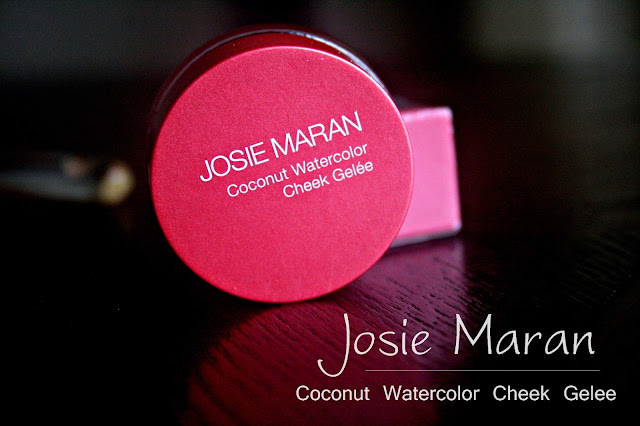 Josie Maran Coconut Watercolor Cheek Gelee in Pink Escape