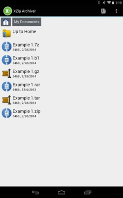 تطبيق XZip PRO Archives