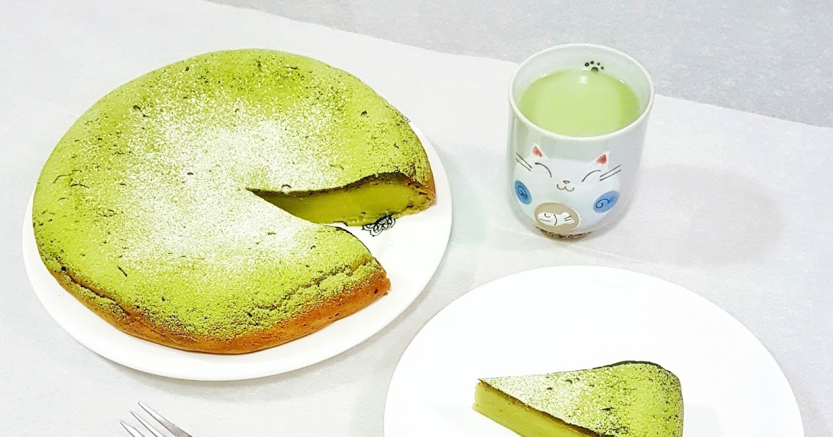 Rice Cooker Impossible Matcha Cheesecake Recipe