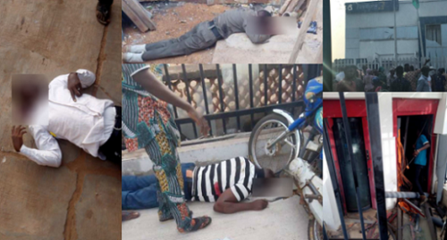5 persons feared dead dozens injured as heavily armed robbers attack 5 different banks in offa Kwara State