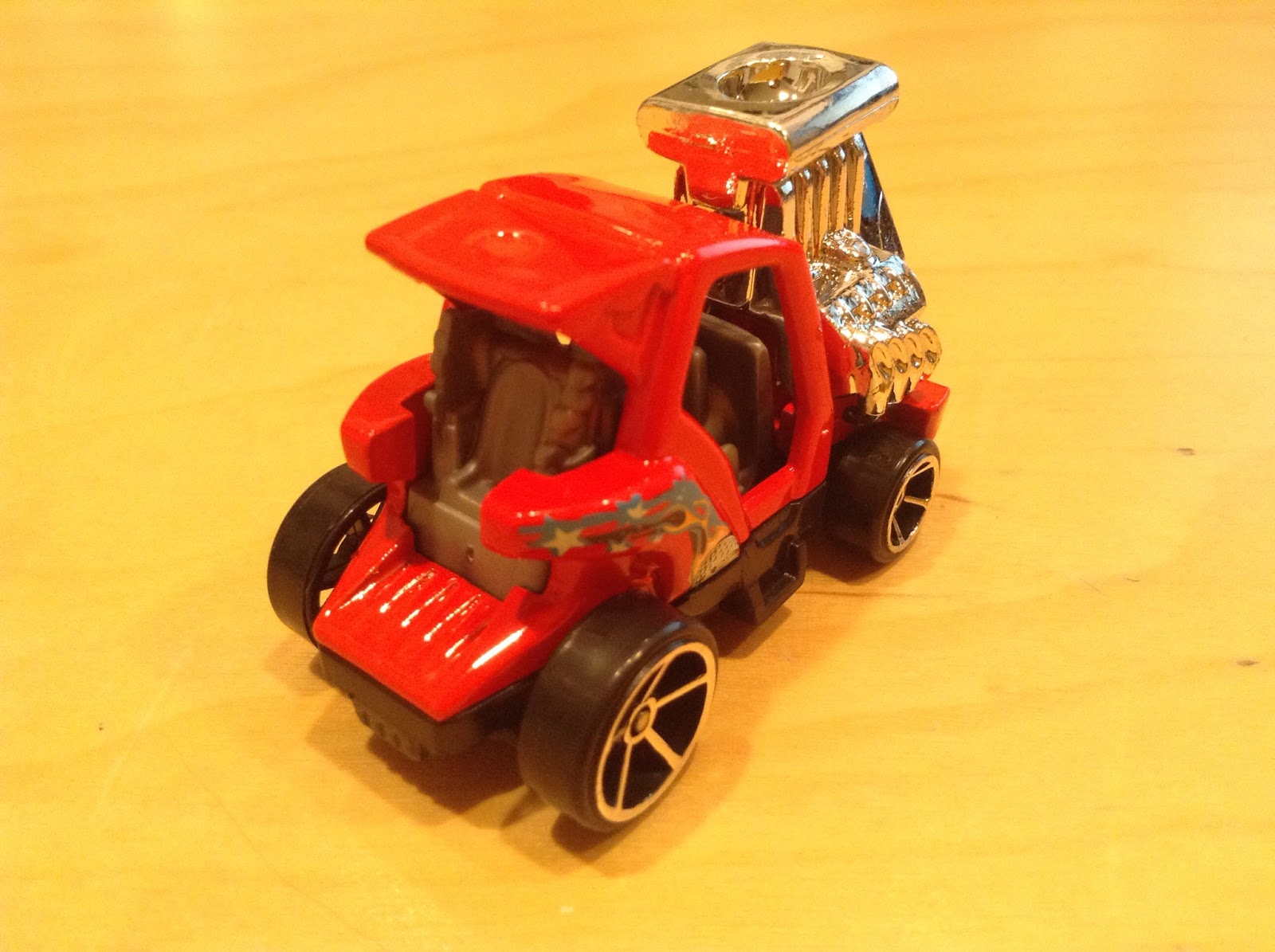 teed off 2 hot wheels