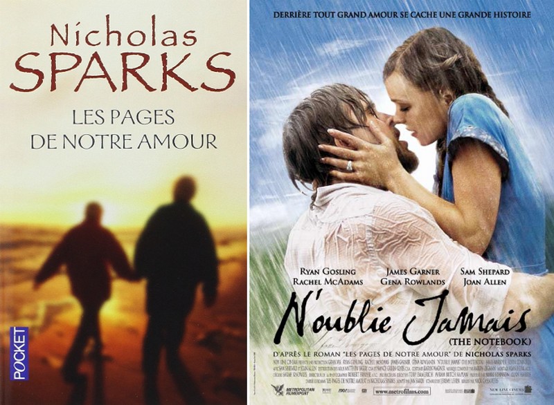 N Oublie Jamais Livre Nicholas Sparks Ces livres adaptés que j'ai lus #3 : Contemporain | My Little Anchor ⚓️