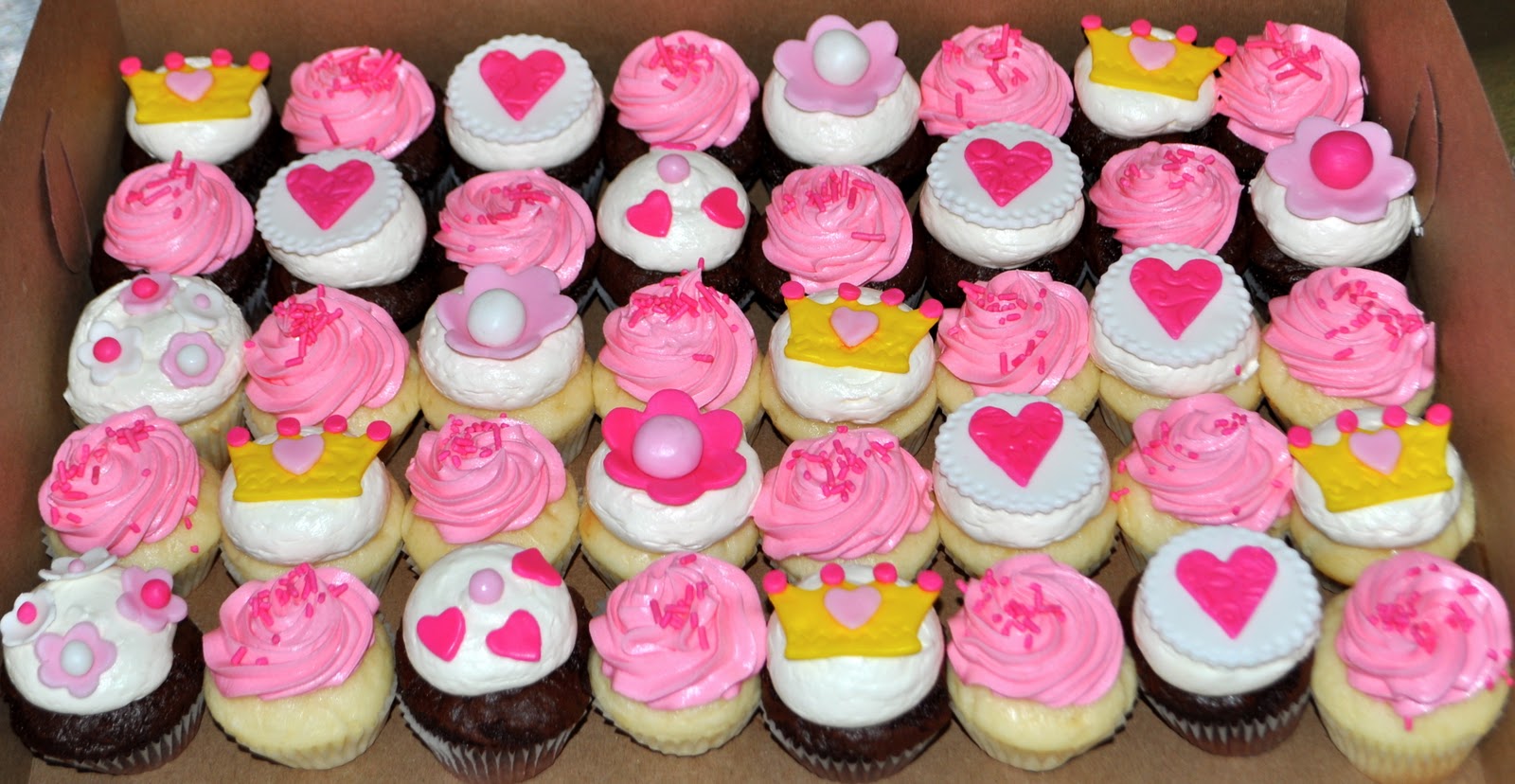 Leah's Sweet Treats Princess Cupcakes
