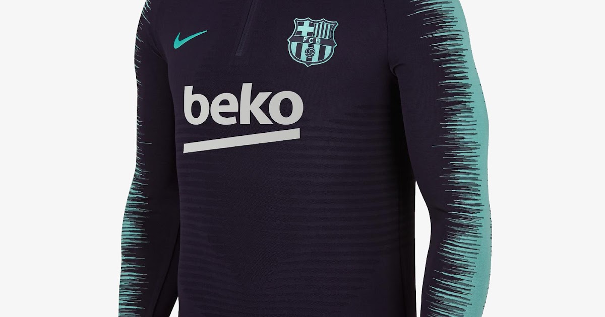 barcelona new training kit