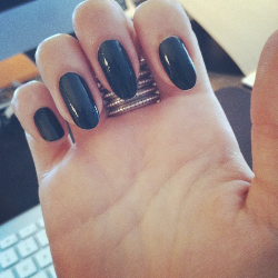 nails pointed adele rihanna nail short point inspired attempt initial quite enough plus