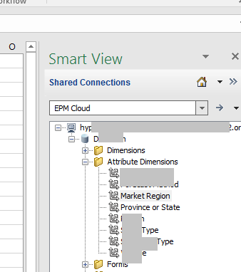 Smart View Trick - Managing Attributes