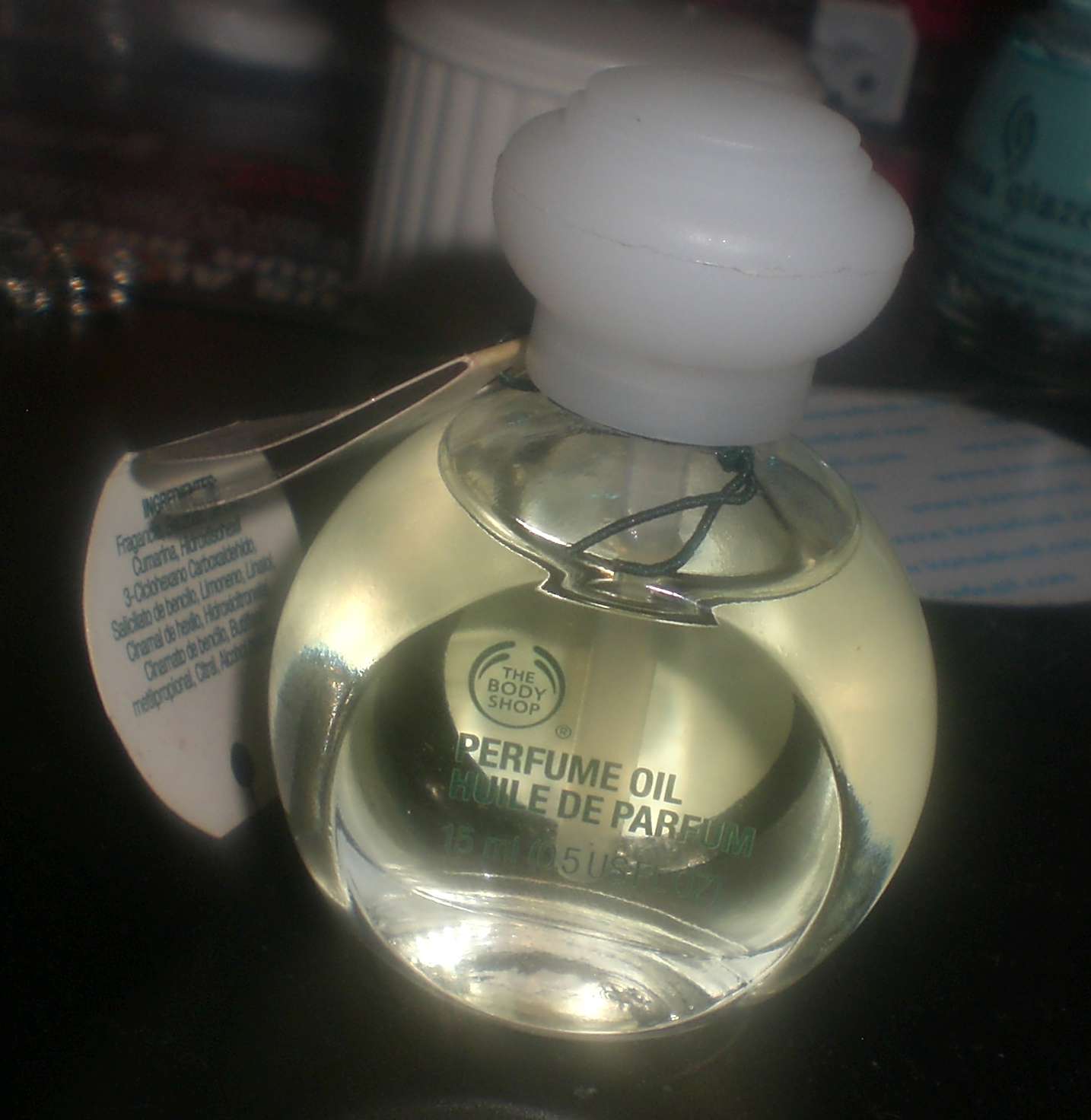 Cotton Candy Fro The Body Shop Vanilla Perfume Oil