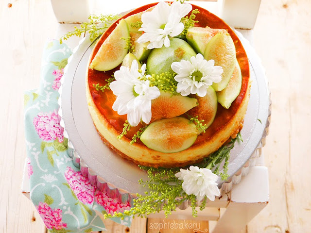 Cheesecake de higos