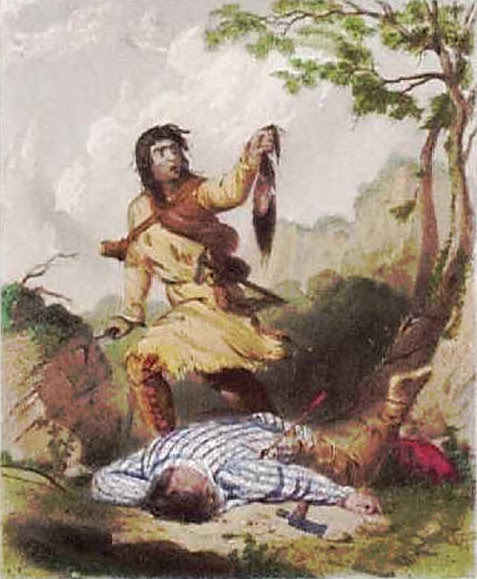 скальпы индейцев