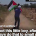 Muslim father sends his 4-year-old son to attack Jews and begs them to "shoot him"