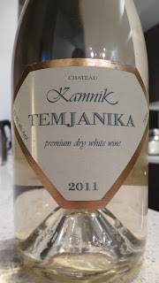 Label photo of 2011 Château Kamnik Temjanika from Skopje, Macedonia