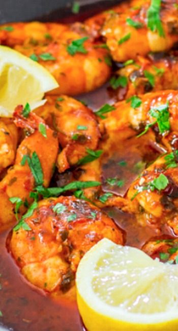 Spicy New Orleans Shrimp Recipe ~ hot and spicy, decadent and savory