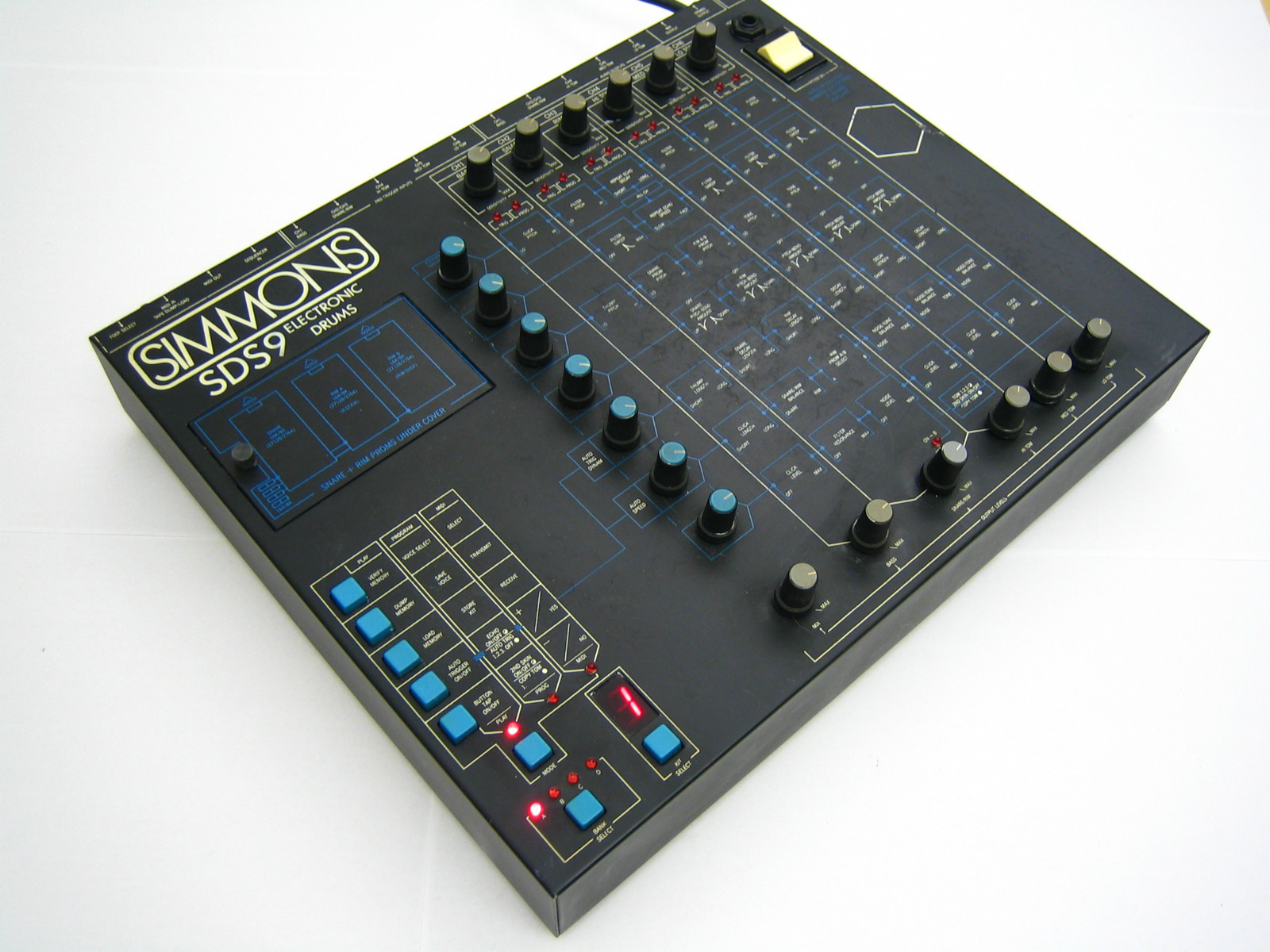 MATRIXSYNTH Simmons SDS9 Analog Digital Drum Synth & EPROM Library