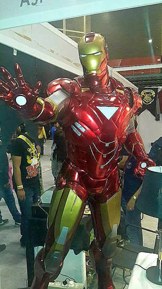 Iron Man Life Size Delhi Comicon