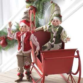 farmhouse Christmas elves