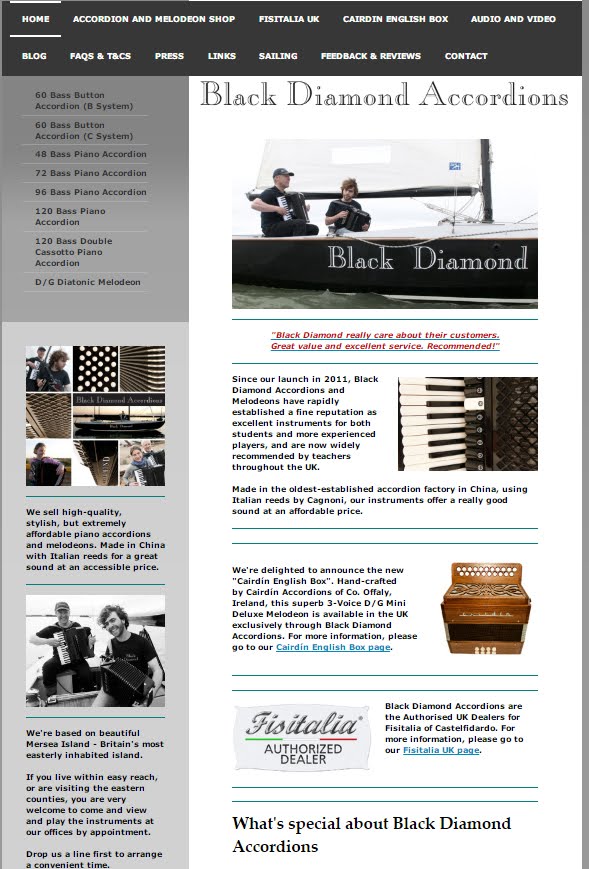 Visit the Black Diamond Accordions Website