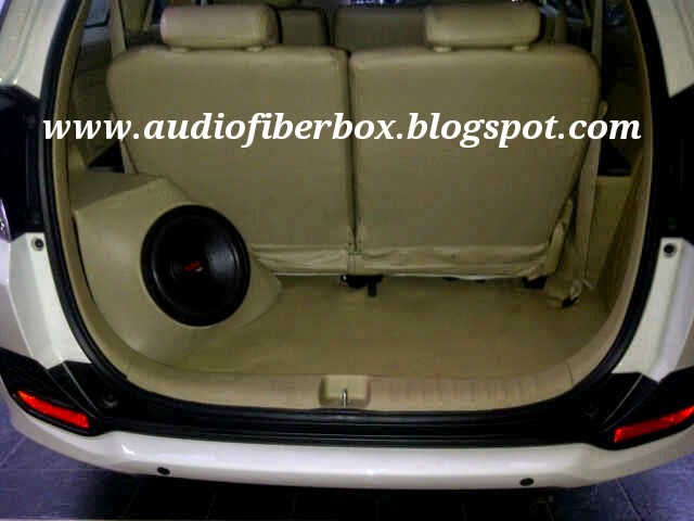  AUDIO  FIBER BOX JEMBER Speaker Box 12 inch untuk Honda  