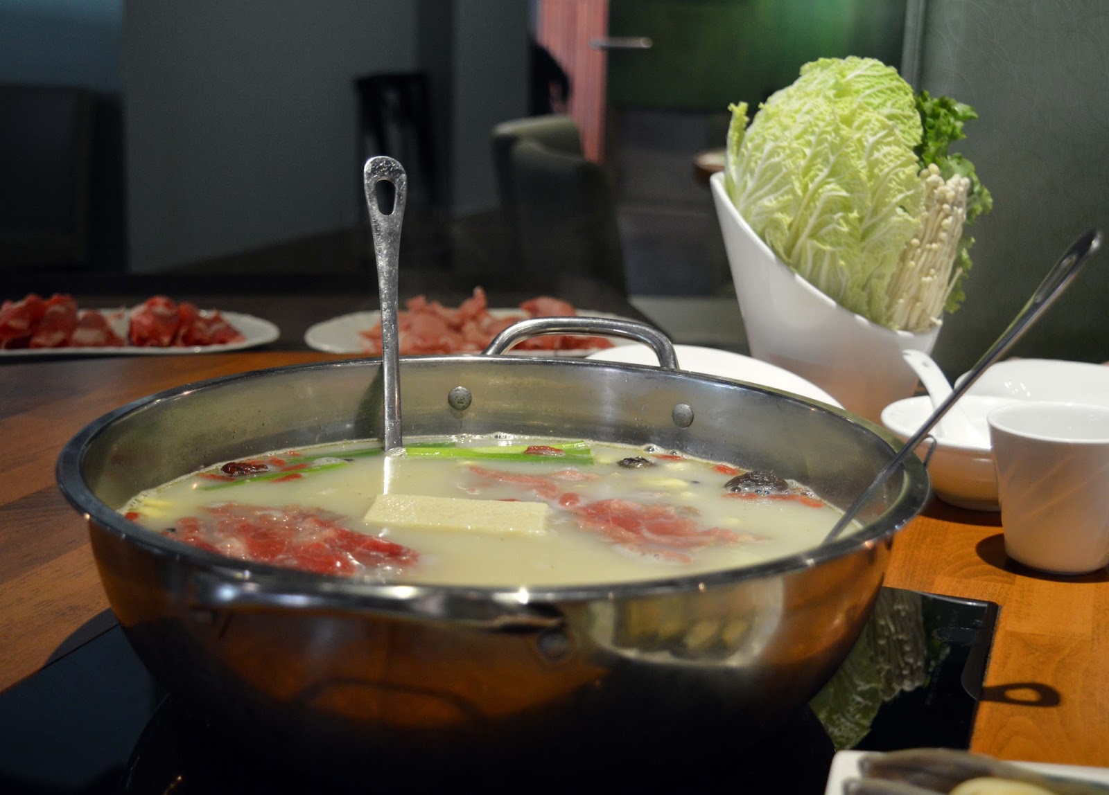 Lunch at Little Sheep Mongolian Hot Pot