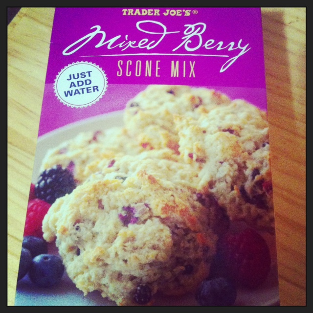 Journey Through Food and Wine Trader Joe's Mixed Berry Scone Mix
