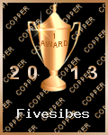 1Award UK "Best on the Web" Copper Award Recipient 2013