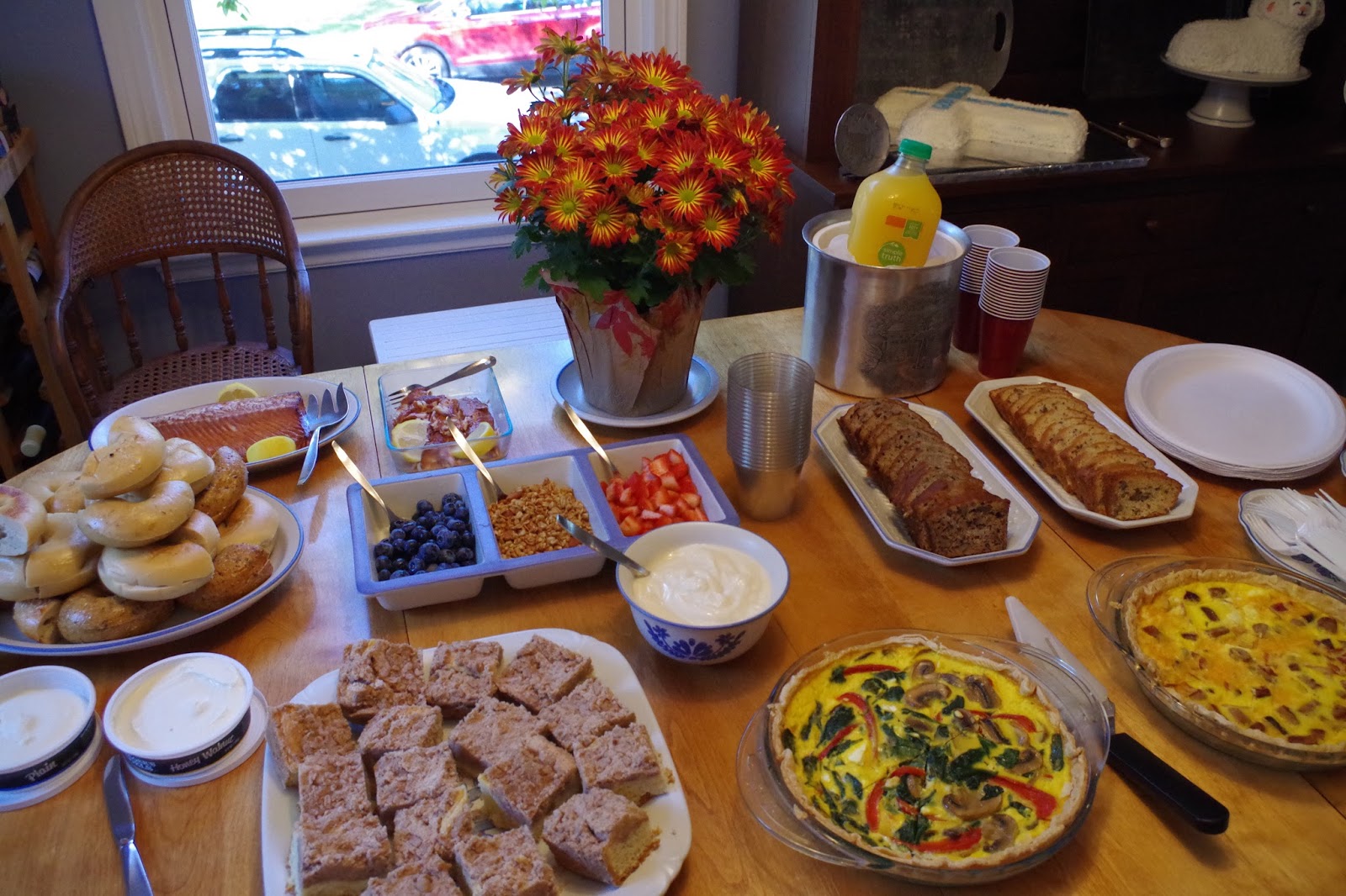 The Food Pope A Baptism Meal