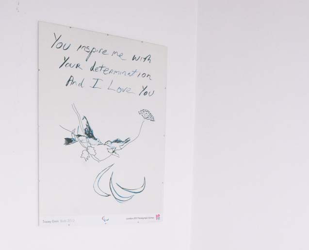 Tracey Emin Paralympics poster