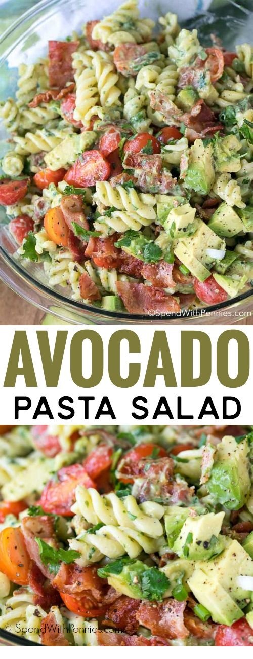 Avocado Pasta Salad
