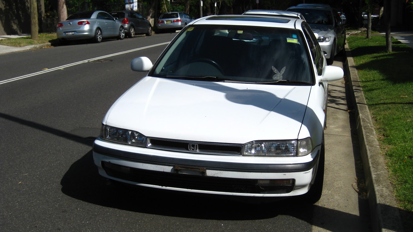 Aussie Old Parked Cars: 1991 Honda Accord EXi sedan
