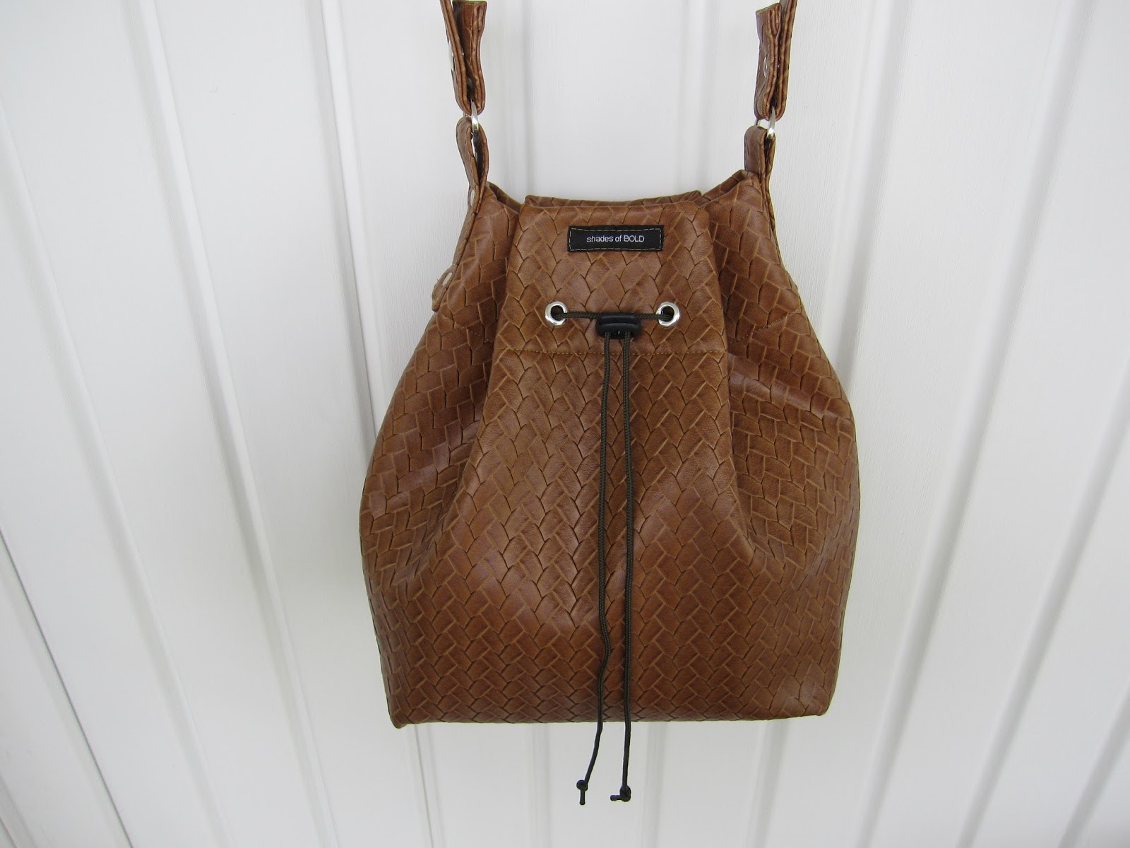 shades of BOLD Two More Faux Leather Bucket Bags