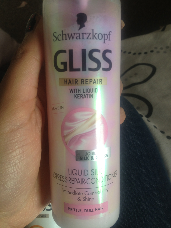Schwarzkopf Gliss Leave in Conditioner and Schwarzkopf Gliss Shine Tonic Hair Repair