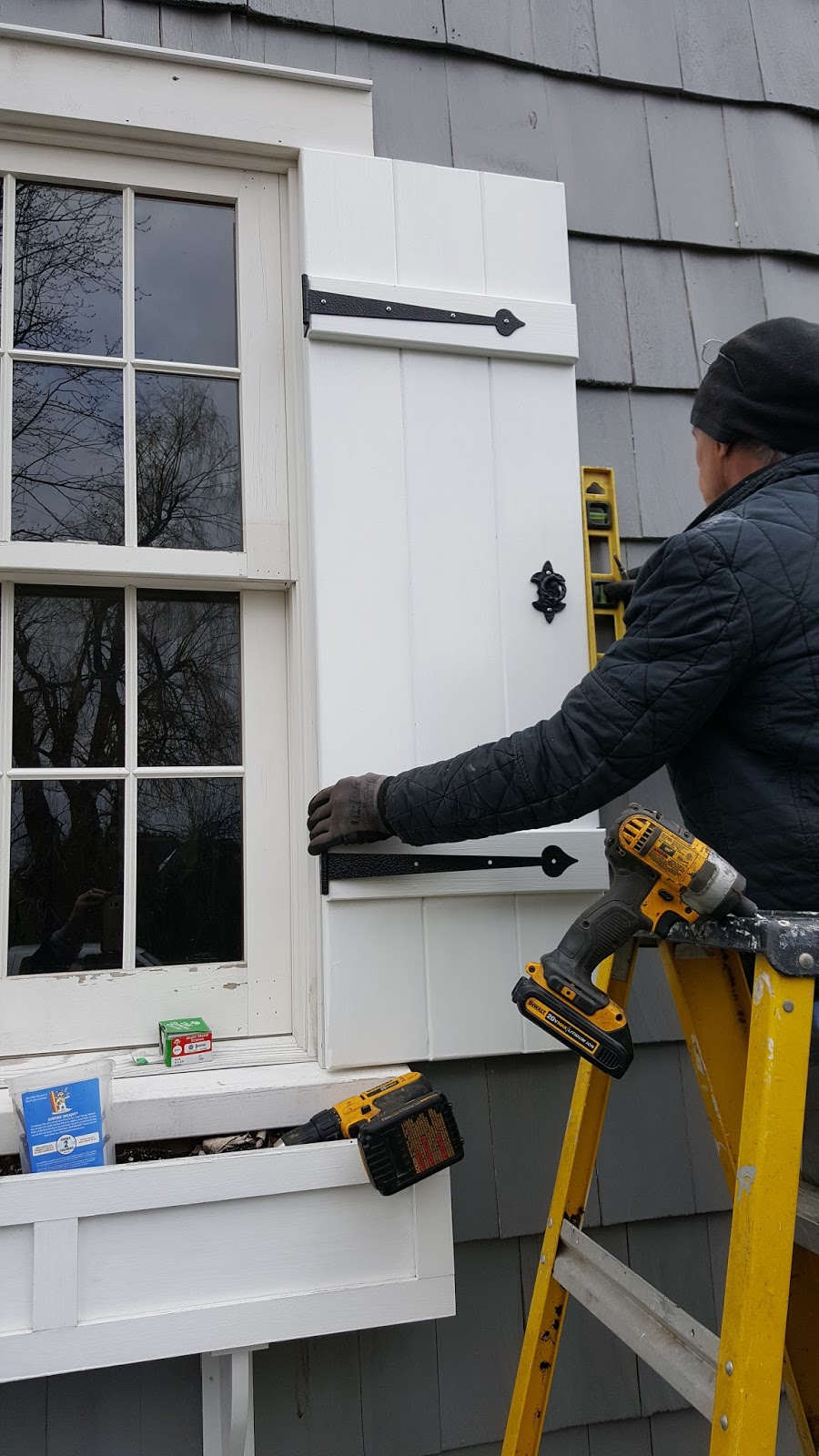 Gear Acres at Top of the Hill Board and Batten Shutter Tutorial Part 5