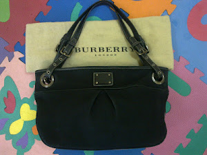 Burberry Blue Label Shopping Tote Bag(SOLD)