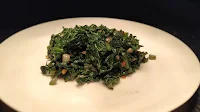Spinach mix with chilly flakes oregano pepper Food Recipe Dinner ideas