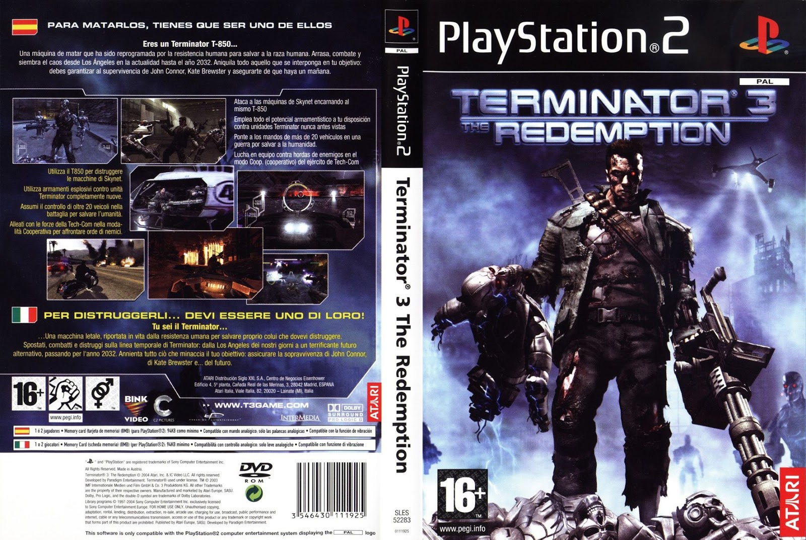 terminator 3 game destroy terminators