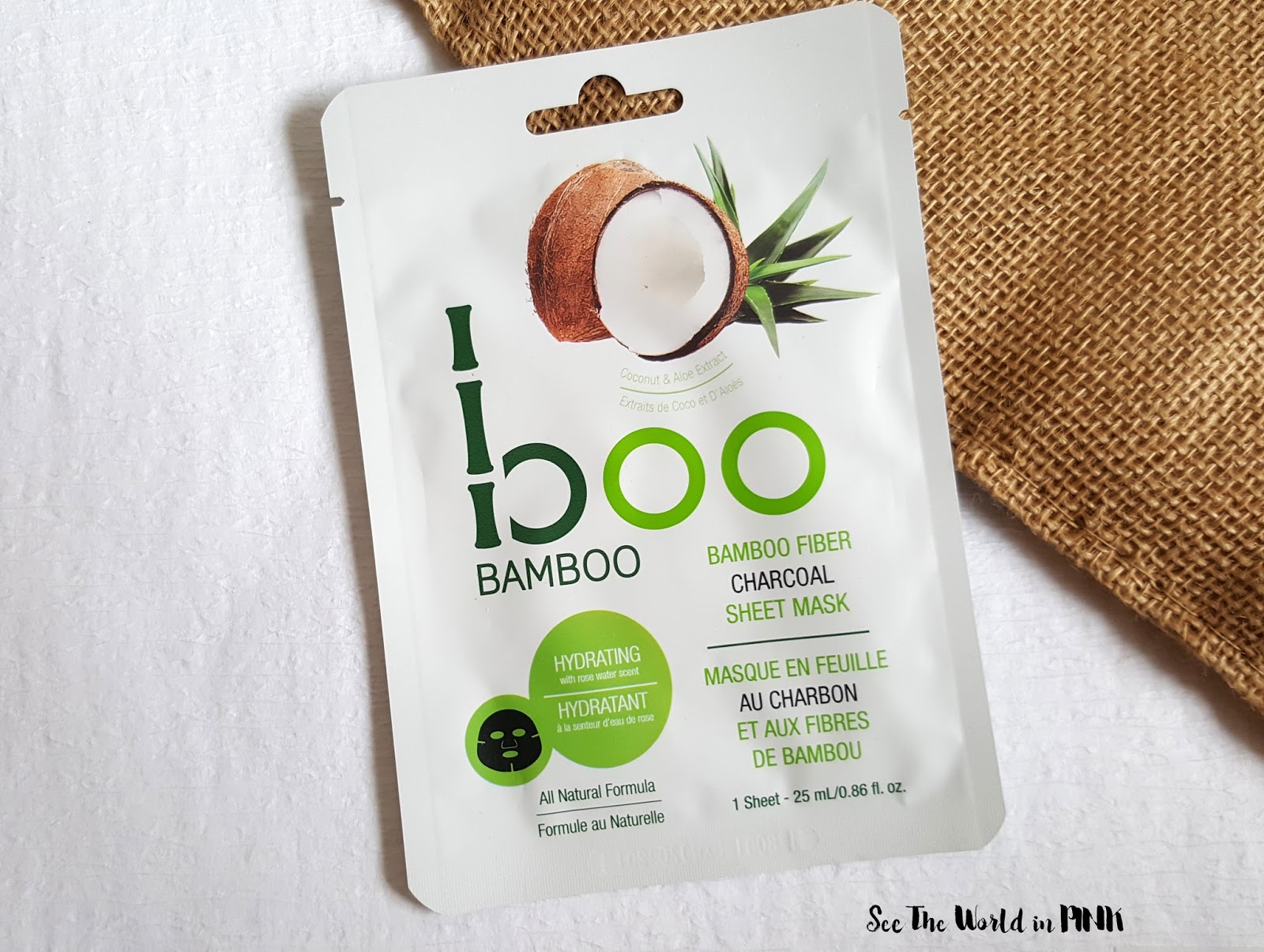 Mask Wednesday -  Boo Bamboo Sheet Mask "Hydrating" Review 