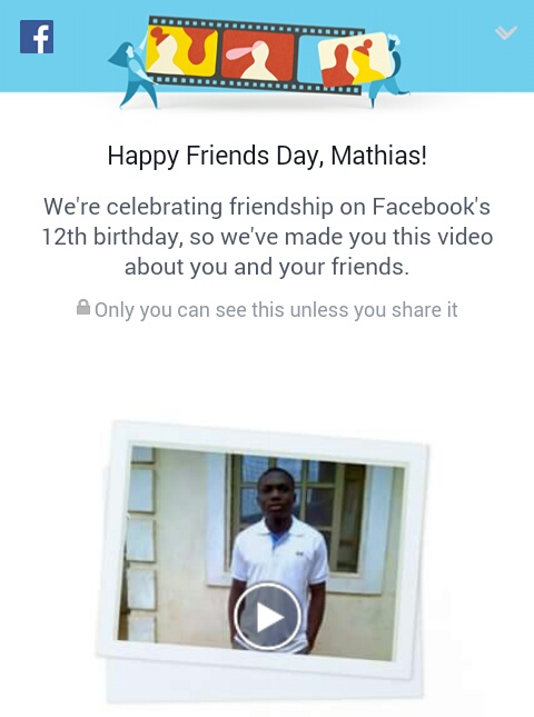 Facebook Celebrates Her #Friendsday: 12th Birthday