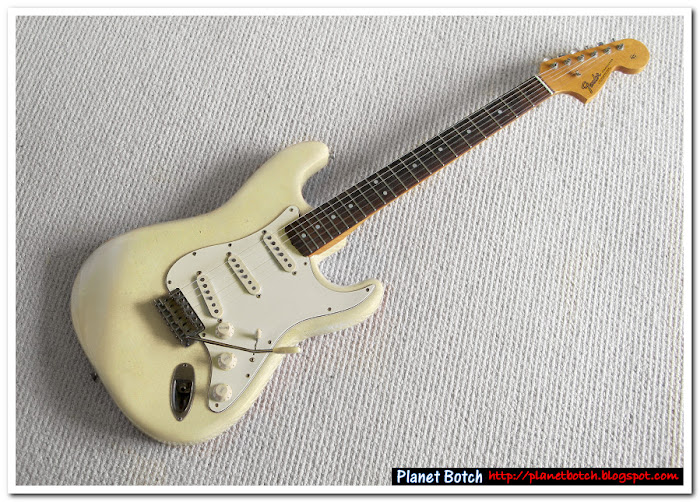 Late 1960s Fender Stratocaster in Olympic white