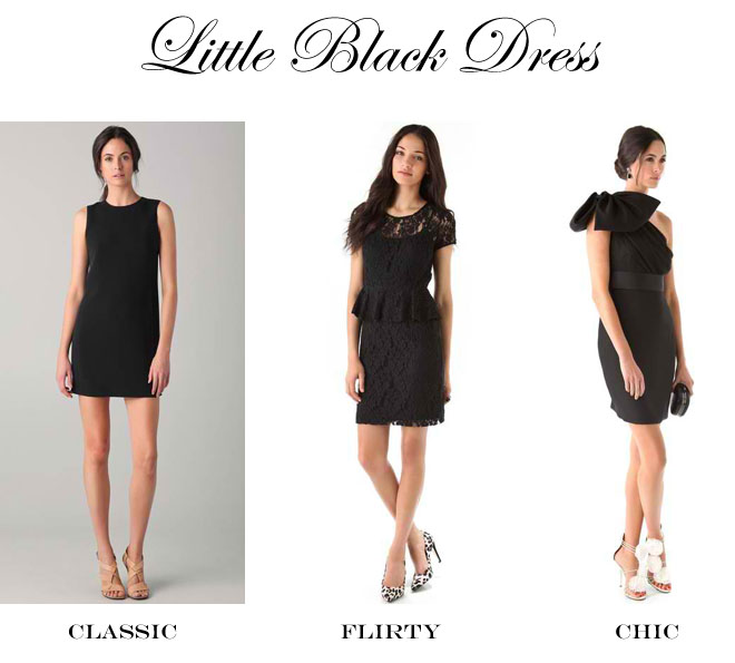 Little Black Dress (LBD) Lookbook - Red Soles and Red Wine