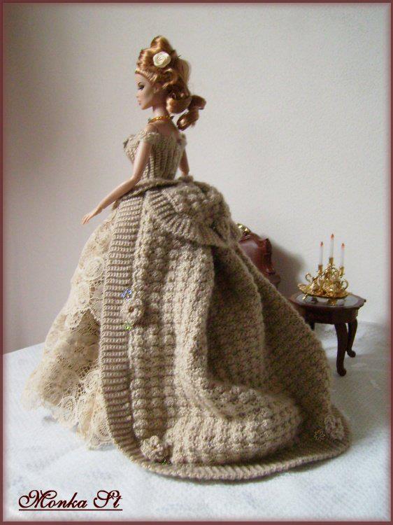 Como No Tempo da Vovó: ROUPAS PARA BARBIE DE CROCHÊ  Barbie crochet gown,  Crochet doll clothes, Crochet doll dress
