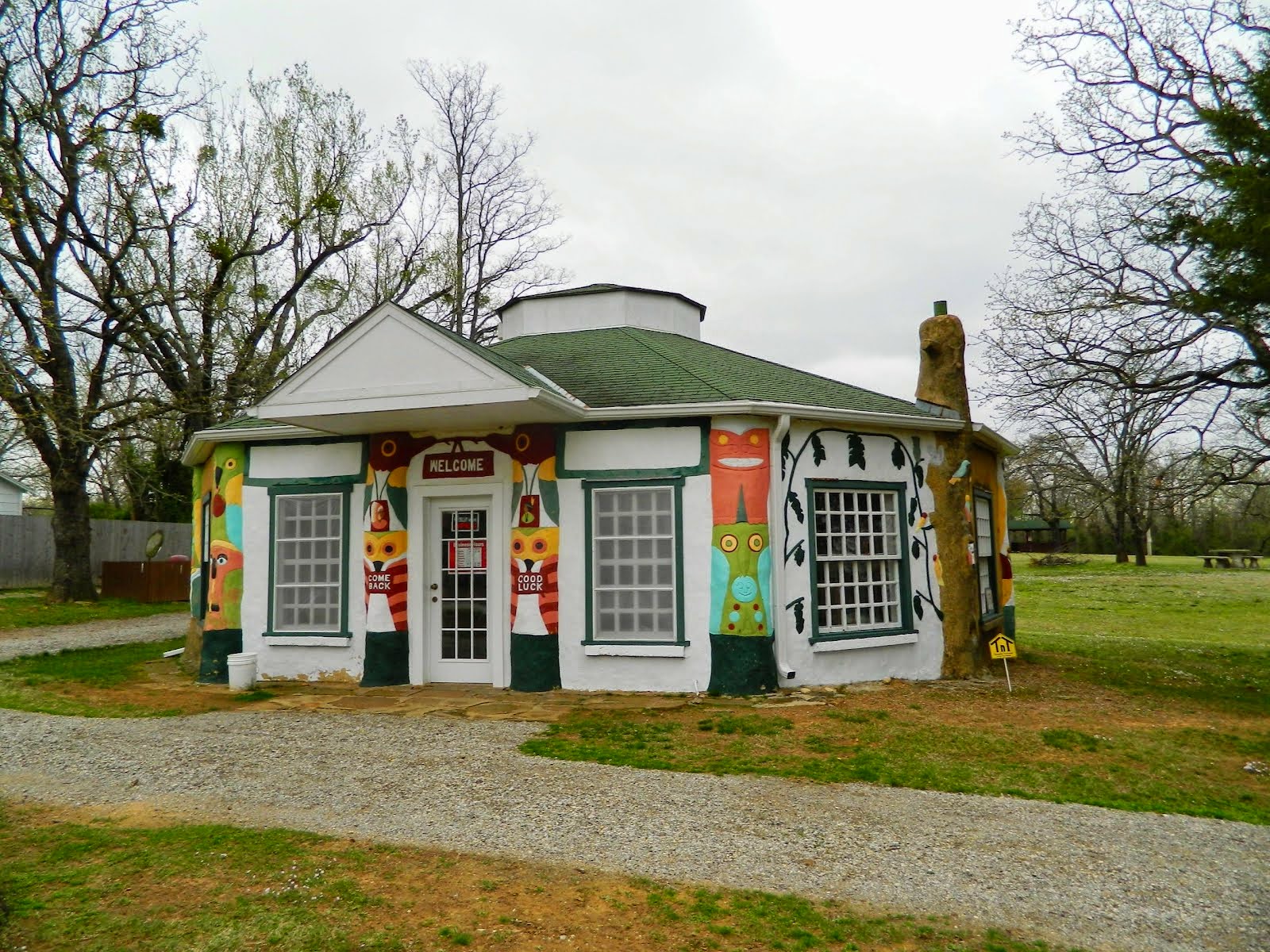 Totem Pole Park Arquitectura asombrosa