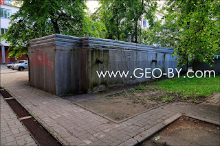 Минск. Немецкий бункер на проспекте Независимости