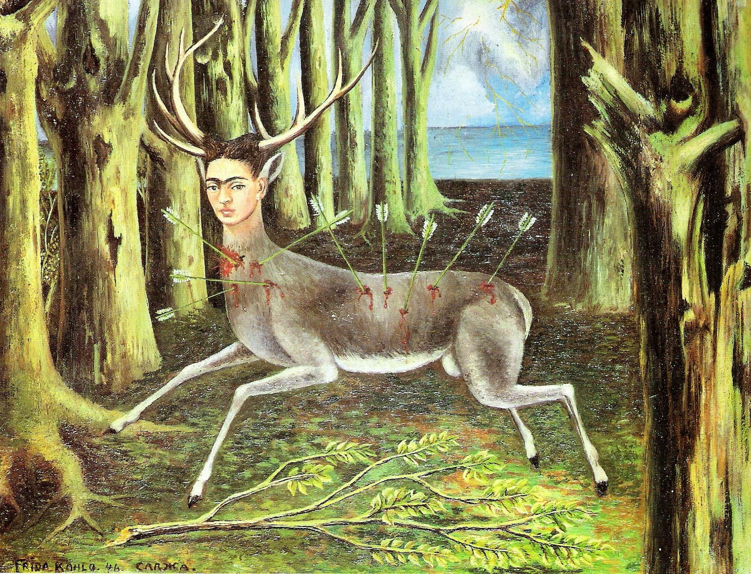 El venado herido - Frida Kahlo