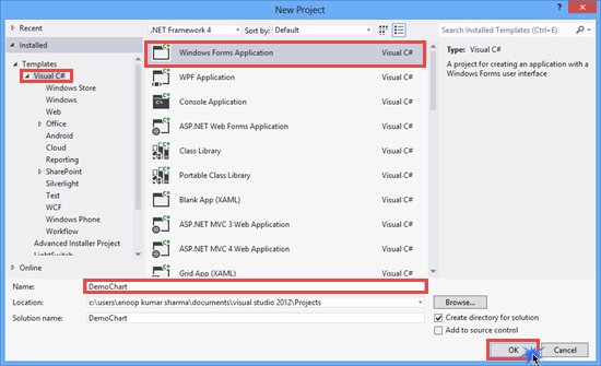 Windows Forms Chart Control