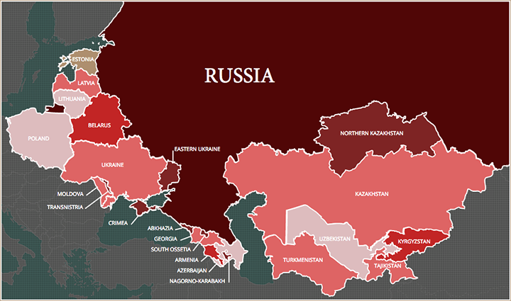 Зоны влияния россии. Сфера влияния Российской империи. Российская сфера влияния на карте. Карта сферы влияния России. Зона влияния России.